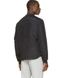 Blouson aviateur noir Acne Studios