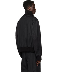 Blouson aviateur noir MM6 MAISON MARGIELA