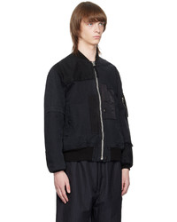 Blouson aviateur noir Comme des Garcons Homme