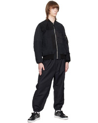 Blouson aviateur noir Comme des Garcons Homme