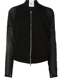 Blouson aviateur noir