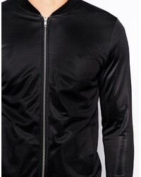 Blouson aviateur noir Asos