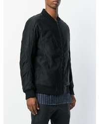 Blouson aviateur noir Alexandre Plokhov