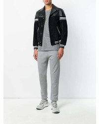 Blouson aviateur noir Maison Margiela