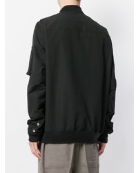 Blouson aviateur noir Rick Owens DRKSHDW