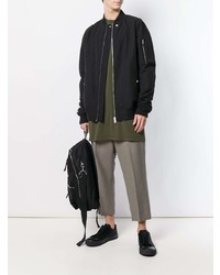 Blouson aviateur noir Rick Owens DRKSHDW