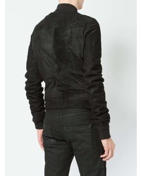 Blouson aviateur noir Rick Owens