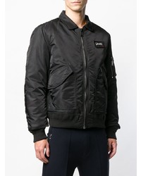 Blouson aviateur noir Schott