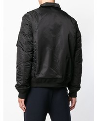 Blouson aviateur noir Schott