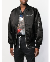 Blouson aviateur noir Palm Angels