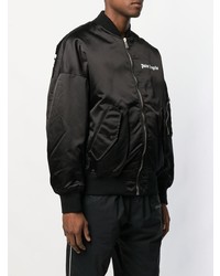 Blouson aviateur noir Palm Angels