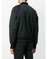 Blouson aviateur noir Diesel