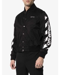 Blouson aviateur noir Off-White