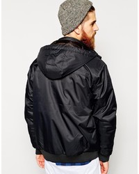 Blouson aviateur noir Quiksilver