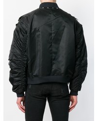 Blouson aviateur noir Icosae