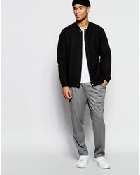 Blouson aviateur noir Asos