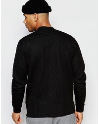 Blouson aviateur noir Asos