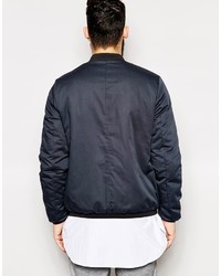 Blouson aviateur noir Asos