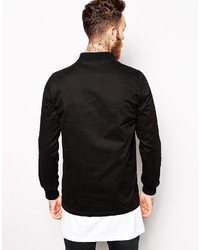 Blouson aviateur noir Asos