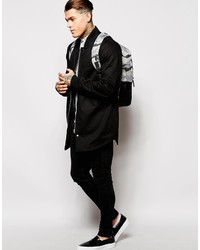 Blouson aviateur noir Asos