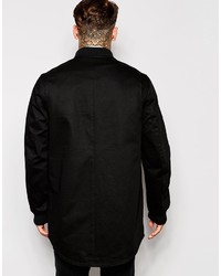 Blouson aviateur noir Asos