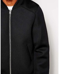 Blouson aviateur noir Asos