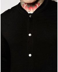 Blouson aviateur noir Asos