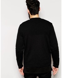 Blouson aviateur noir Asos