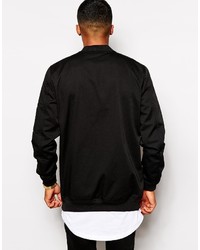 Blouson aviateur noir Asos