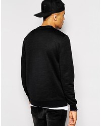 Blouson aviateur noir Asos