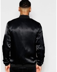 Blouson aviateur noir Asos