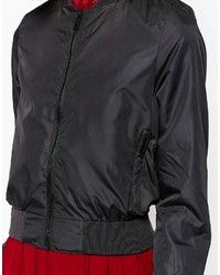 Blouson aviateur noir