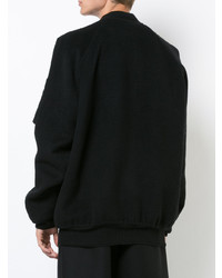 Blouson aviateur noir Rick Owens