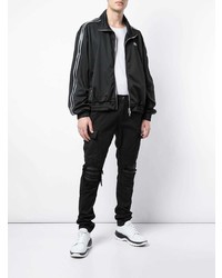 Blouson aviateur noir Amiri