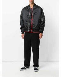 Blouson aviateur noir Golden Goose Deluxe Brand