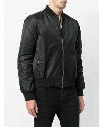 Blouson aviateur noir Schott