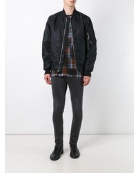 Blouson aviateur noir rag & bone