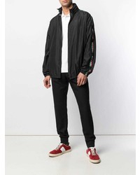 Blouson aviateur noir Moschino