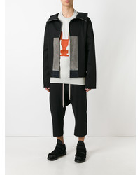 Blouson aviateur noir Rick Owens DRKSHDW