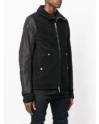 Blouson aviateur noir Unravel Project