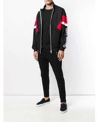 Blouson aviateur noir Love Moschino