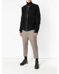 Blouson aviateur noir Rick Owens DRKSHDW