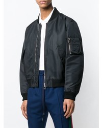 Blouson aviateur noir Burberry