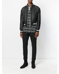 Blouson aviateur noir Haider Ackermann