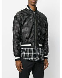 Blouson aviateur noir Haider Ackermann