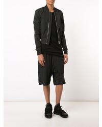 Blouson aviateur noir Rick Owens