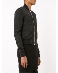 Blouson aviateur noir Rick Owens