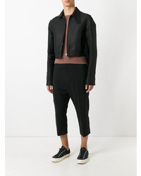 Blouson aviateur noir Rick Owens