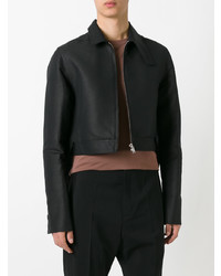 Blouson aviateur noir Rick Owens