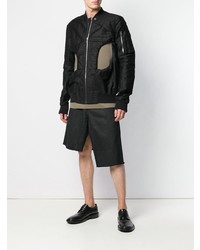 Blouson aviateur noir Rick Owens DRKSHDW